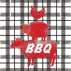 PPD - Choice BBQ - Serviette - 33 x 33 cm - 20 Stk