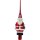 Inge Glas - Formspitze Santa - Rot - 28 cm - Glas