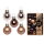 Inge Glas - Kugeln in Box / 25 Stk - Elegant Lounge - 2 cm - Glas