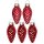 Inge Glas - Zapfen in Box / 12 Stk - Chianti - 4,5 cm