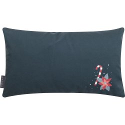 MAGMA Heimtex - H&uuml;lle mit RV - Merry Christmas - Gr&uuml;n - 30 x 50 cm