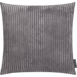 MAGMA Heimtex - Hülle mit RV - SHARA - Anthrazit - 45 x 45 cm