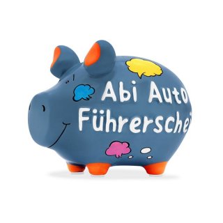 KCG - Sparschwein - Abi Auto Führerschein - Klein