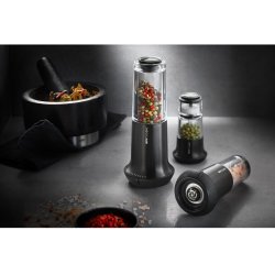 GEFU - Salz- oder Pfefferm&uuml;hle - Schwarz - X-PLOSION - Gr&ouml;&szlig;e S