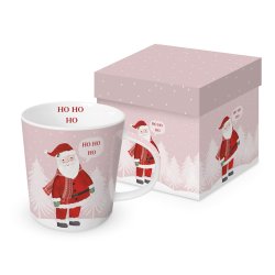 PPD - Tasse - Santa in Ros&eacute; - Durchmesser 9,8 cm