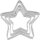 Birkmann - Ausstechform - Stern 3-fach Terrasse - Edelstahl - 3cm, 4cm, 5cm