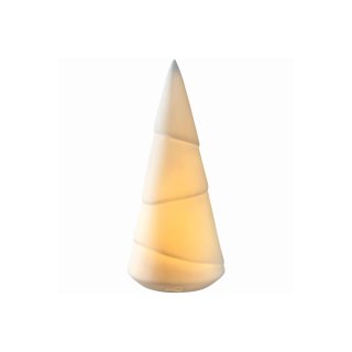 LEONARDO - Porzellantanne - STELLA - 26 cm - Weiß mit LED