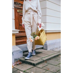 Handed By - Paris Shopper - Soft Peach