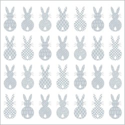 PPD - Servietten - Pure Easter Rabbits - 33 x 33 cm - 20 Stk