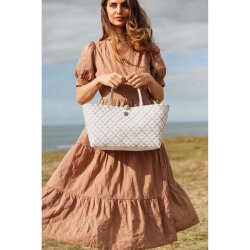 Handed By - Mini Motif Bag Shopper - Navy