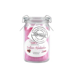 Candle Factory - Baby-Jumbo - Erdbeer-Rhabarber
