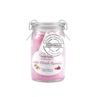 Candle Factory - Baby-Jumbo - Weißer Pfirsich-Rosenblüte
