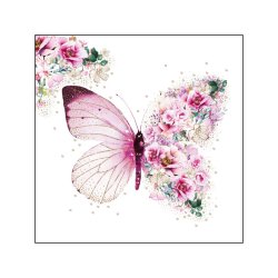 PPD - Servietten - Butterfly Flowers - 25 x 25 cm - 20 Stk