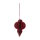 DIJK - Hänger - 12 cm - Rot Glitzer - Spitzenform