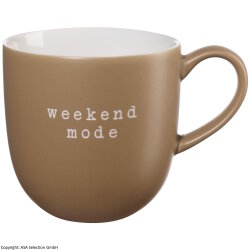 ASA - Henkelbecher - Hey! - weekend mode - 350 ml