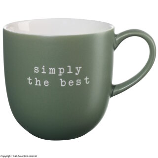 ASA - Henkelbecher - Hey! - simply the best - 350 ml