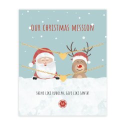 Luamaya - Armband - Our Christmas Mission - 2er Set - Gold