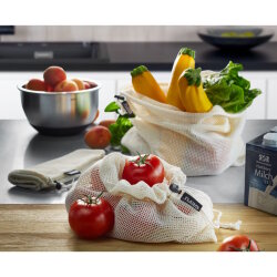 GEFU - Obst- und Gemüsenetz - AWARE - 3er Set - Größe S/M/L