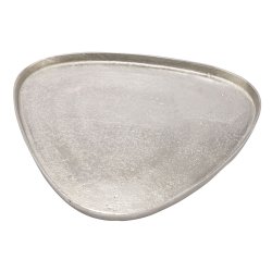Gehlmann - Aluplatte - Silber - 20,5 cm