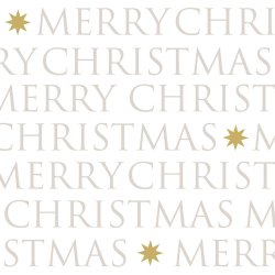 PPD - Servietten - Christmas Letters - 25 x 25 cm