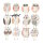 PPD - Servietten - Owls - 33 x 33 cm - 20 Stk