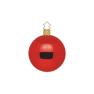 Inge Glas - Kugel - Rot - 6 cm - Glas