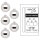 Inge Glas - Kugeln in Box / 30Stk - Shiny Silver - 6 cm - Glas