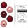 Inge Glas - Kugeln in Box / 30Stk - Vintage Rose - 6 cm - Glas