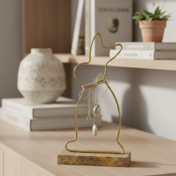 Gilde - Hase mit Schleife - 32,5 cm
