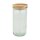 DIJK - Aufbewahrungstopf - Zylinder - Recyceltes Glas