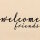 PPD - Servietten - Friends black - 33 x 33 cm - eco - 20 Stk