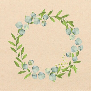 PPD - Servietten - The Wreath - 33 x 33 cm - eco - 20 Stk