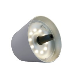 Sompex - Lampenschirm - Flaschenaufsatz - Grau - Kunststoff