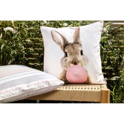 MAGMA Heimtex - Kissenh&uuml;lle RABBIT - Hello Spring - 45 x 45 cm