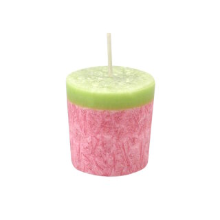Candle Factory - Votivkerze - Erdbeer-Rhabarber