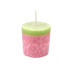 Candle Factory - Votivkerze - Erdbeer-Rhabarber