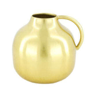 DIJK - Metallflasche mit Griff - 14 cm - Gold