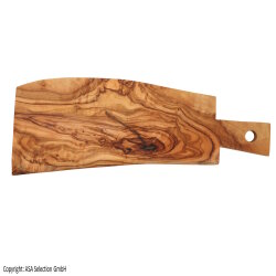 ASA - Schneidebrett - Olivenholz - 37 x 14,5 cm