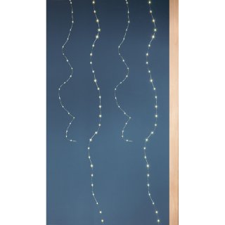 Gilde - Lichterkette - 60 LED - silber - 295 cm