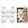 Inge Glas - Kugel - 25 Stück - Pure White