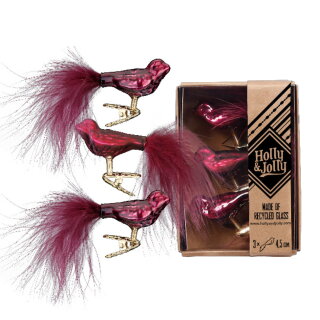 Inge Glas - Vogel - Glas - 3 Stk - Smooth Port