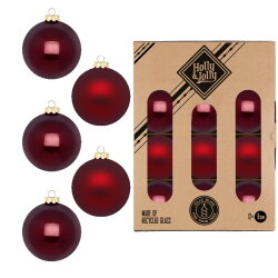 Inge Glas - Kugel - 12 Stück - Smooth Port