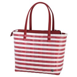 Handed By - Sunny Bay Shopper - L - Cherry Red