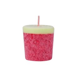Candle Factory - Votivkerze - Limette-Erdbeer