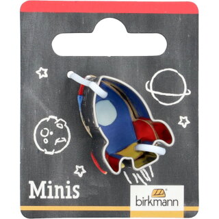Birkmann - Mini-Ausstecher - Rakete - 2,5 cm