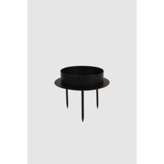 ARTE - Kerzenhalter - Liam - Stumpenkerze - 7 cm - schwarz