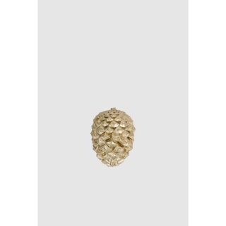 ARTE - Dekohänger - Pinienzapfen - Polyresin - 8 cm - champagner
