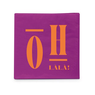 PPD - Servietten - OhLaLa - 25 x 25 cm - 20 Stk