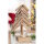 Gilde - Teelichtleuchter - Tannenbaum - Holz - 10 x 15 x 27 cm