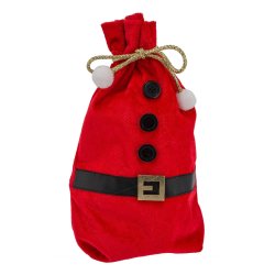 Gehlmann - Stoffsäckchen mit Knöpfen - 32 cm - rot